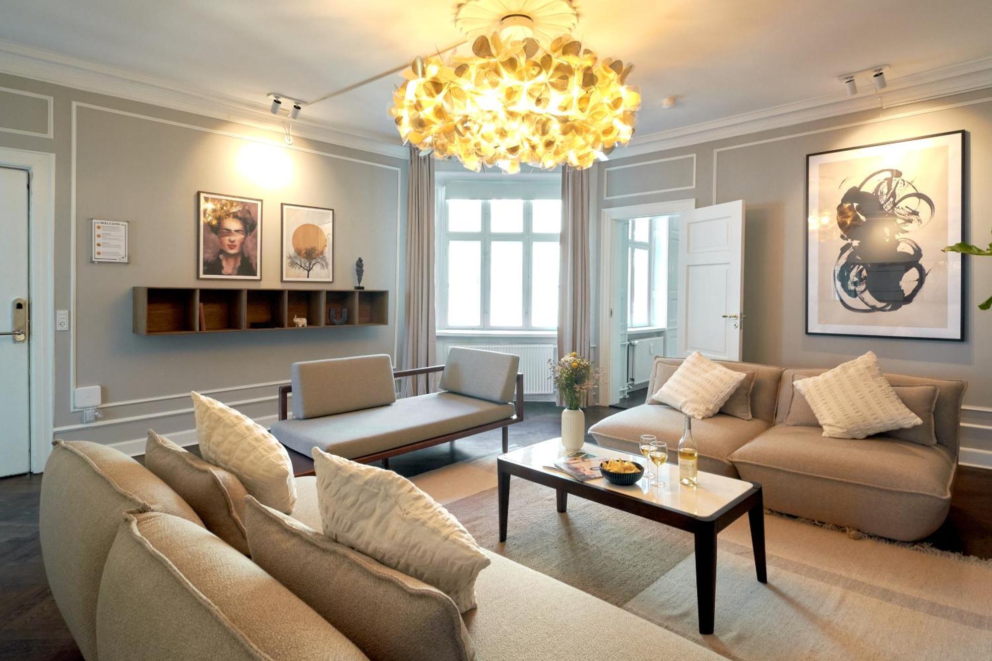Large 4 Bedroom With Balcony & Bathtub In Cph City Копенхаген Екстериор снимка